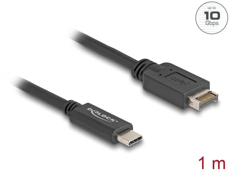 Delock 85530 Usb 10 Gbps Cable Usb Type-E Key A 20 Pin Male