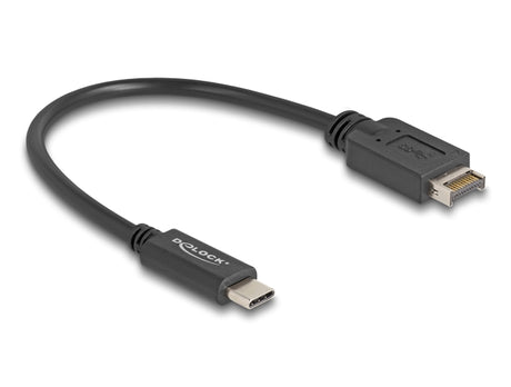 Delock 85528 Usb 10 Gbps Cable Usb Type-E Key A 20 Pin Male To Usb Type-C™