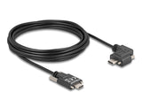 Delock 80959 Usb 2.0 Cable Usb Type-C™ Male With Screws To Usb Type-C™ Male