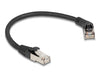 Delock 80487 Rj45 Network Cable Cat.6A S/Ftp Plug 45° Right Angled