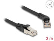 Delock 80498 Rj45 Network Cable Cat.6A S/Ftp Plug 45° Right Angled