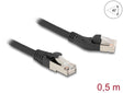 Delock 80598 Rj45 Network Cable Cat.6A S/Ftp Plug 45° Left Angled