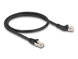 Delock 80598 Rj45 Network Cable Cat.6A S/Ftp Plug 45° Left Angled