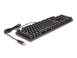 Delock 12115 Mechanical Usb Gaming Keyboard Wired 1.6 M Black