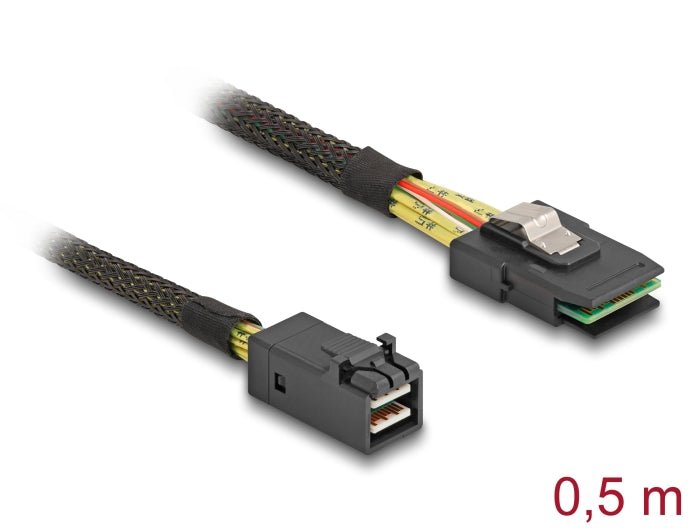 Delock 83388 Cable Mini Sas Hd Sff-8643 > Mini Sas Sff-8087 0.5 M