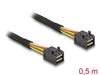 Delock 83386 Cable Mini Sas Hd Sff-8643 > Mini Sas Hd Sff-8643 0.5 M