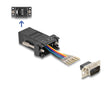 Delock 67072 D-Sub 9 Pin Male To Rj12 Female Assembly Kit Black