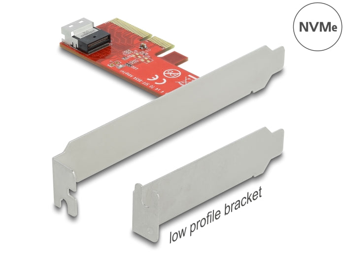 Delock 90483 Pci Express X4 Card To 1 X Internal Sff-8654 4I Nvme