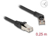 Delock 80487 Rj45 Network Cable Cat.6A S/Ftp Plug 45° Right Angled