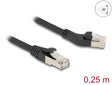 Delock 80582 Rj45 Network Cable Cat.6A S/Ftp Plug 45° Left Angled