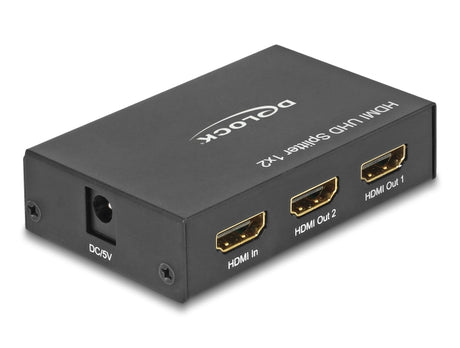 Delock 18682 Hdmi Uhd Splitter 1 X Hdmi In > 2 X Hdmi Out 4K