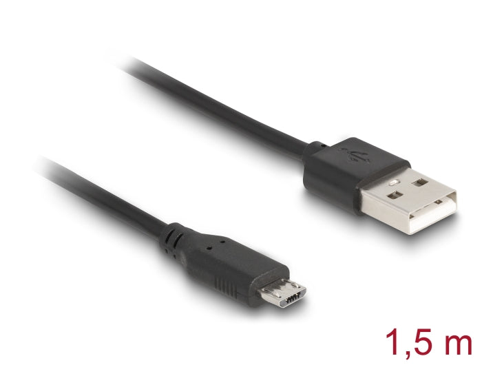 Delock 83272 Usb To Micro Usb Data And Power Cable With Led Indication