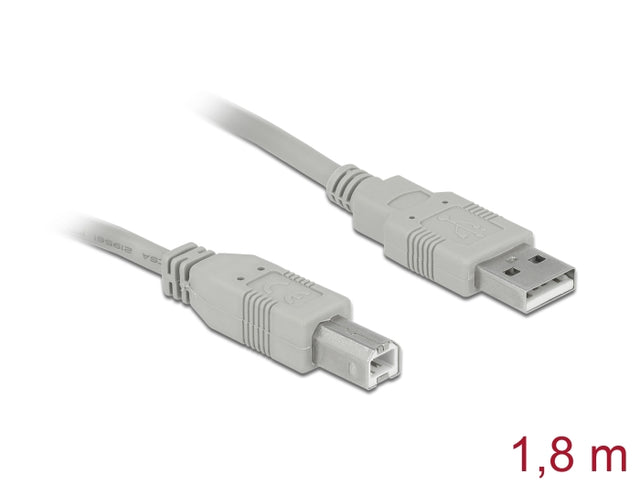 Delock 82215 Cable Usb 2.0 Type-A Male > Usb 2.0 Type-B Male 1.8 M