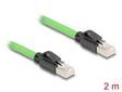 Delock 80890 Rj45 Network Cable Cat.6A Plug To Plug Sf/Utp