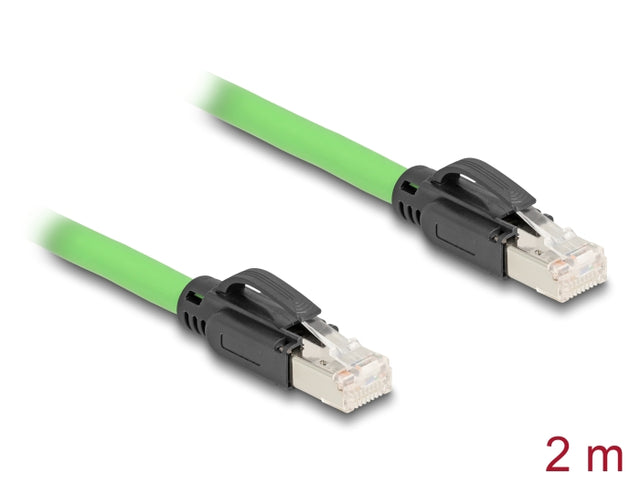 Delock 80890 Rj45 Network Cable Cat.6A Plug To Plug Sf/Utp