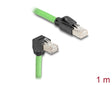 Delock 80895 Rj45 Network Cable Cat.6A Plug To Plug Downwards Angled Sf/Utp N