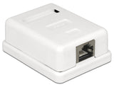 Delock 86169 Modular Wall Outlet 1 Port Cat.6