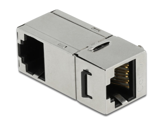 Delock 87142 Keystone Module Rj45 Jack To Rj45 Jack Cat.6A 90° Angled