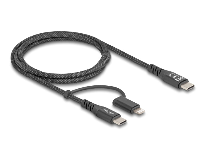 Delock 81170 Usb Cable 2 In 1 Usb Type-C™ To Usb Type-C™