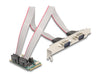 Delock 95276 Mini Pcie I/O Pcie Full Size 2 X Serial Rs-232