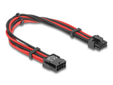 Delock 80975 Extension Cable 8 Pin Male To 6 + 2 Pin Pcie Female