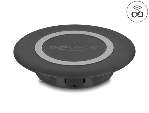 Delock 66284 Wireless Charger 15 W For Table Mounting Black