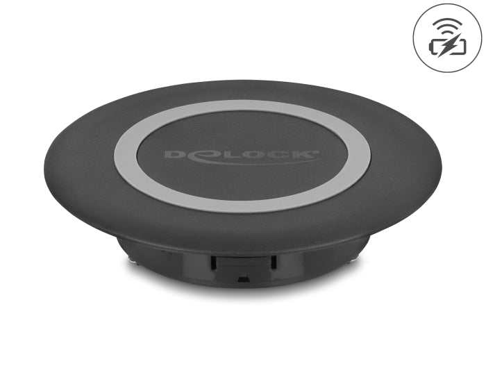 Delock 66284 Wireless Charger 15 W For Table Mounting Black