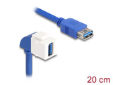 Delock 86964 Keystone Module Cable Usb 5 Gbps Type-A Female