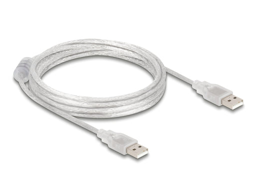 Delock 83890 Cable Usb 2.0 Type-A Male > Usb 2.0 Type-A Male 3 M Transparent