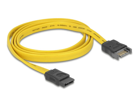 Delock 82856 Sata 6 Gb/S Extension Cable 100 Cm Yellow