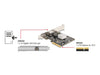 Delock 89654 Pci Express X4 Card 1 X Rj45 10 Gigabit Lan Tn4010