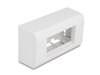 Delock 81333 Easy 45 Surface-Mounted Housing 152 X 82 Mm, White