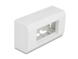 Delock 81333 Easy 45 Surface-Mounted Housing 152 X 82 Mm, White