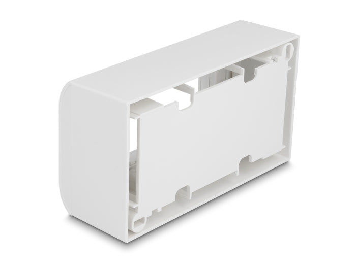 Delock 81333 Easy 45 Surface-Mounted Housing 152 X 82 Mm, White