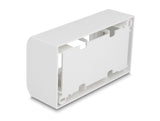 Delock 81333 Easy 45 Surface-Mounted Housing 152 X 82 Mm, White