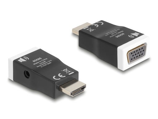 Delock 65586 Adapter Hdmi-A Male > Vga Female With Audio