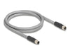 Delock 80537 M12 Cable L-Coded 5 Pin Male To Female Pur