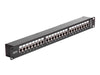 Delock 43295 19″ Coupler Patch Panel 24 Port Cat.6