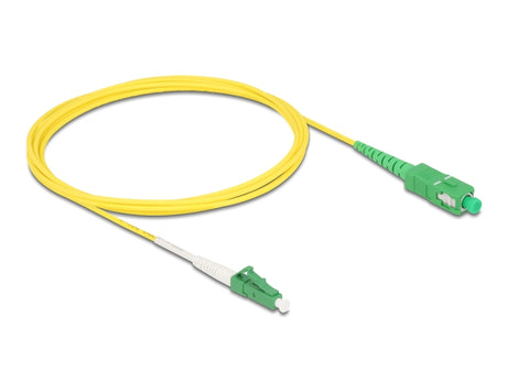 Delock 83861 Cable Optical Fibre Lc-Apc To Sc-Apc Simplex Singlemode Os2 2 M