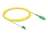 Delock 83865 Cable Optical Fibre Lc-Apc To Sc-Apc Simplex Singlemode Os2 5 M