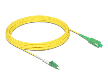 Delock 83876 Cable Optical Fibre Lc-Apc To Sc-Apc Simplex Singlemode Os2 10 M