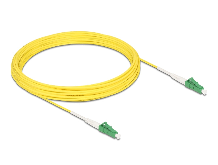 Delock 83233 Cable Optical Fibre Lc-Apc To Lc-Apc Simplex Singlemode Os2 10 M