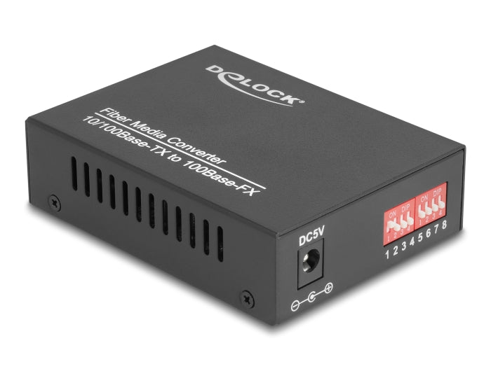 Delock 86215 Media Converter 100Base-Fx Sc Sm 1310 Nm 20 Km