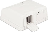 Delock 86236 Keystone Surface Mounted Box 2 Port With Dust Cover