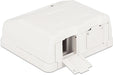 Delock 86236 Keystone Surface Mounted Box 2 Port With Dust Cover