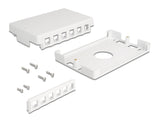 Delock 86172 Keystone Surface Mounted Box 12 Port