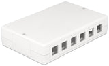 Delock 86172 Keystone Surface Mounted Box 12 Port