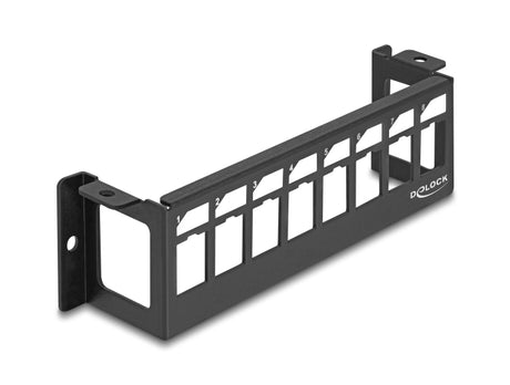 Delock 86516 Keystone Mounting Panel 8 Port Surface Mount Horizontal