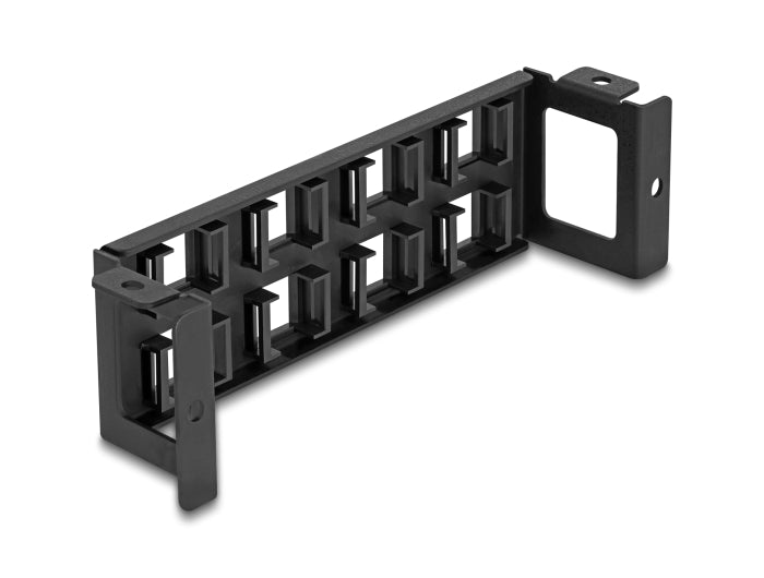 Delock 86517 Keystone Mounting Panel 8 Port Surface Mount Vertical