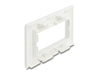 Delock 81316 Easy 45 Module Holder For Installation Trunking 130 X 80 Mm